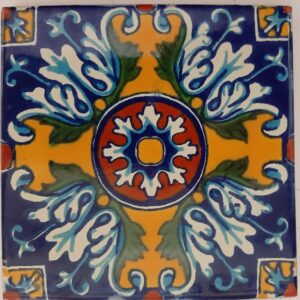Multi Colour Tampico Gloss Talavera Tile