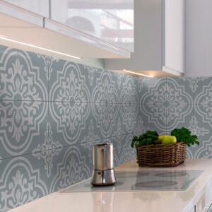 Gullwing Blue Provence Matt Artisan Encaustic Look