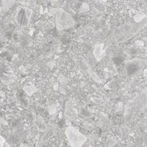 Cloud Grey Grip Terrazzo Look Vintage Porcelain Tile