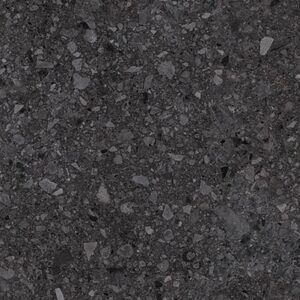 Dark Pebble Matt Porcelain Terrazzo Tile