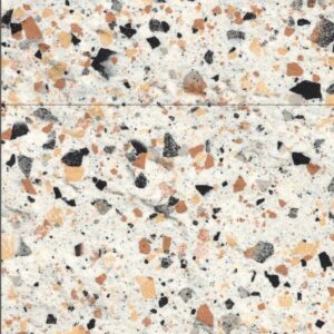 Cornsilk Ivory Outdoor Large Porcelain Chip Terrazzo Tile