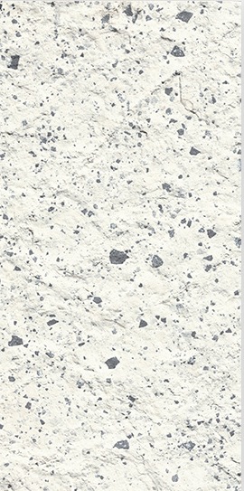 White Matt Large Porcelain Chip Terrazzo Tile