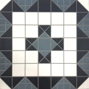 Harrogate Matt Coalition Tessellated Look Ceramic Tile