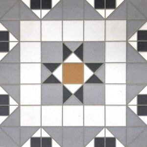 Kendal Matt Coalition Tessellated Look Ceramic Tile