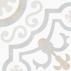 Grey/Taupe/Beige Spiral Matt Fringe