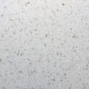 White Matt Terrazzo Acuto