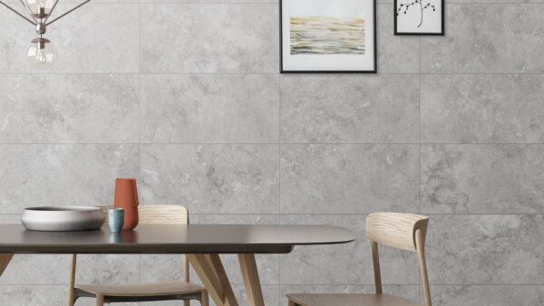Silver-grey Matt Travertine Look Ageless
