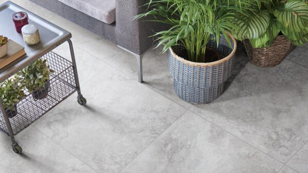 Silver-grey Matt Travertine Ageless