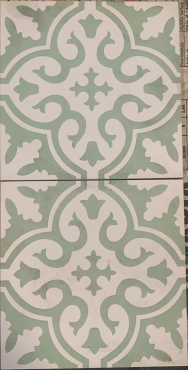 Light-green / White Matt Tesselaar