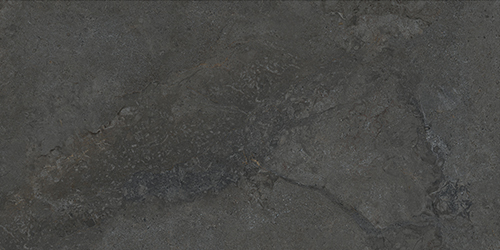 Coal-black Matt Stone Look Porcelian Tile