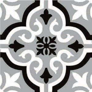 Brunswick Matt Encaustic Look Ceramic Tile