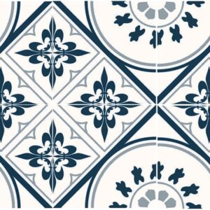 Bristol Matt Encaustic Look Ceramic Tile