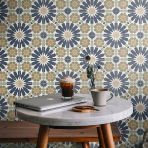 Panama Olive Matt Rapido Artisan Encaustic Look Tile