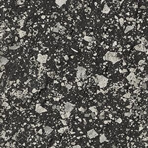 Black-grey Matt Large Porcelain Chip Terrazzo Style Tile
