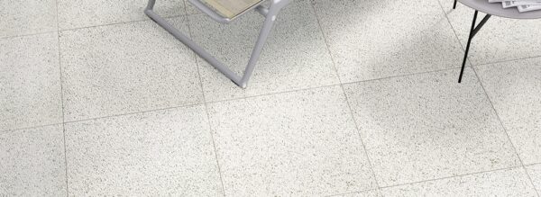 Zinc-grey Matt Small Porcelain Chip Terrazzo Tile