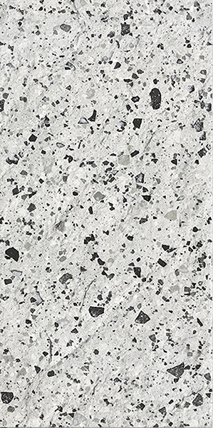 Silver-grey Outdoor Large Porcelain Chip Terrazzo Tile