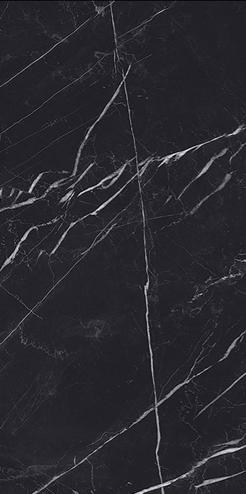 Marquina Black Marble Matt Porcelain Tile