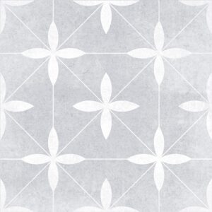 White on Grey Ritz Matt Degas Porcelain Tile