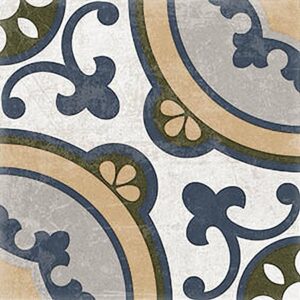 Fiesta Sahara Olive Matt Artisan Encaustic Look Tile