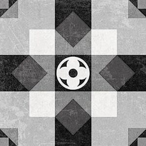 Gazette Grey Mix Matt Roma Artisan Encaustic Look Tile