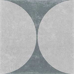 Hamptons Blue Poco Artisan Encaustic Look Tile