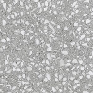 Mid Grey Matt Terrazzo Look Porcelain Tile