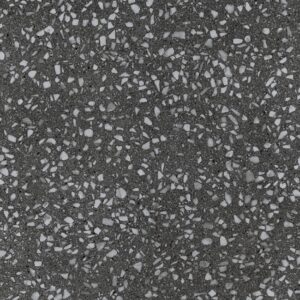 Dark Grey Matt Terrazzo Look Porcelain Tile
