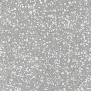 Mid Grey Matt Terrazzo Look Porcelain Tile