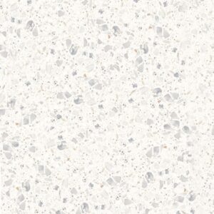 White-grey Matt Terrazzo Look Porcelain Tile
