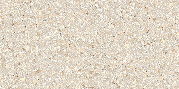 Sand-beige Grip Terrazzo Look Porcelain Tile