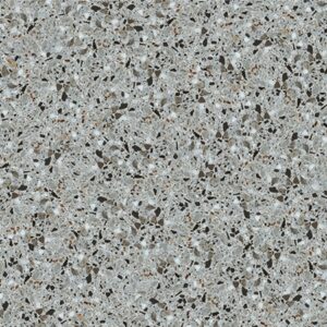 Grey Matt Terrazzo Look Porcelain Tile