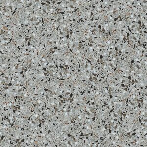 Grey Matt Terrazzo Look Porcelain Tile