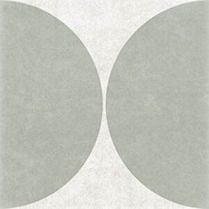 Tundra Green Poco Matt Artisan Encaustic Look Tile