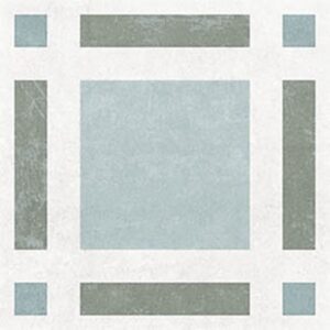 Mistletoe Green Macintosh Artisan Encaustic Look Tile