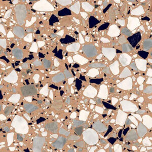 Beige Matt Terrazzo Look Tile