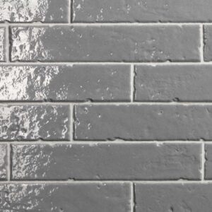Dark Grey Gloss Subway Tile