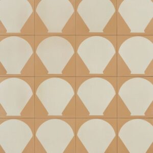 Scallop Encaustic Tile