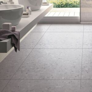 Light Grey in/Out Destellos Terrazzo Look Porcelian Tile