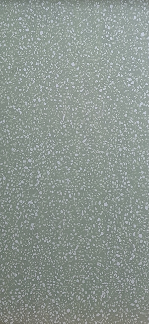 Green Matt Terrazzo Look Tile