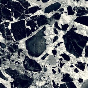 Black Stone Marble Look Gloss Tile