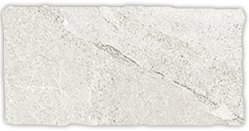 Light Grey in/Out Porcelain Subway Tile Tumbled Edge