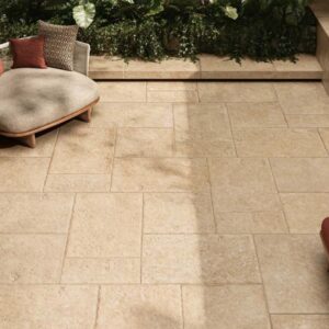 Sand Beige Matt French Pattern Tiles