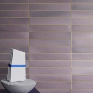 Light Purple Mix Matt Subway Tile