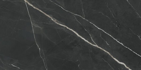 Black Calacatta Gloss Porcelain Tile