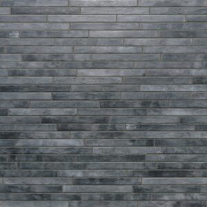 Grey Charcoal Mix Matt Elongated Brick Shape Tile