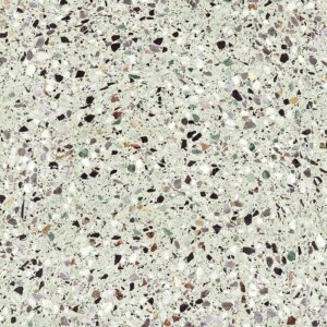 Green Matt Terrazzo Look Porcelain