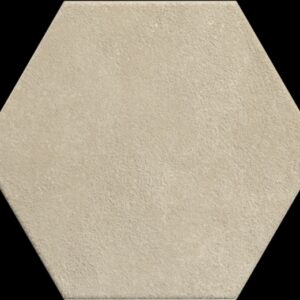 Wheat Beige Matt Hex Tile