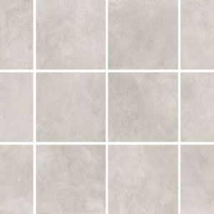 Light Grey Matt Encaustic Look Tile