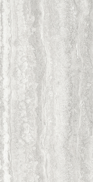 Grey Vein Cut Travertine Look in Out Porcelian Tile