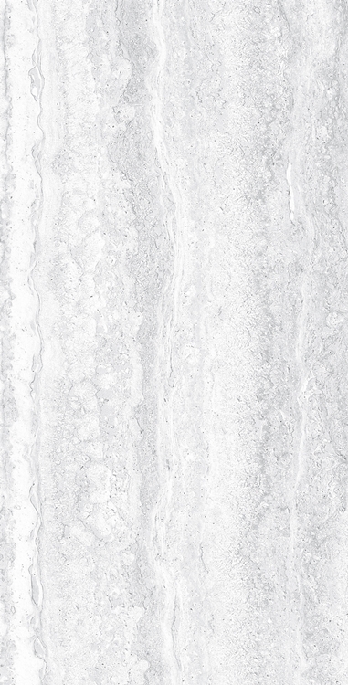 Light Grey Vein Cut Travertine Look in Out Porcelian Tile
